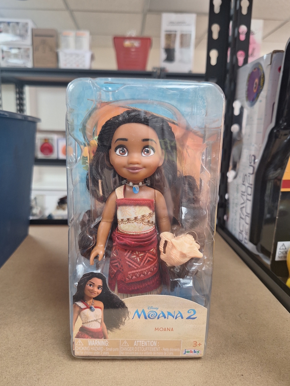 Disney Moana 2 Doll in Red & Cream Island Outfit